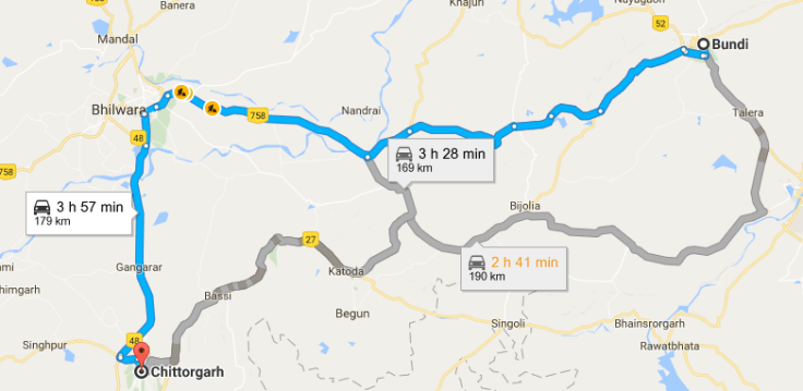 bundi to chittorgarh